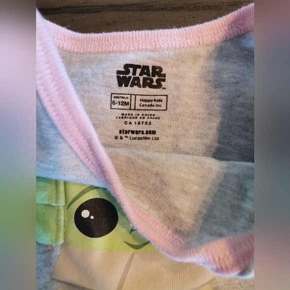 Matching set Star Wars+Joe Fresh size 6-12M - Picture 5 of 5